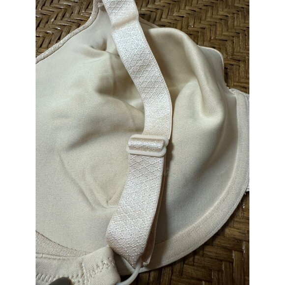 Vanity Fair Beige Lace Underwire Bra With Adjustable Straps Size 42DD - Picture 5 of 8